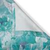 Ambesonne Floral Boho Grommet Curtain, Simple Design Delicate Flower Silhouettes Neutral Colors Exotics Art, Decorative 2-Panel Window Drapes for Bedroom Living Room, 50″ x 108″, Dark Indigo Pale Blue(Dark Seafoam Seafoam)