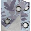 Ambesonne Floral Boho Grommet Curtain, Simple Design Delicate Flower Silhouettes Neutral Colors Exotics Art, Decorative 2-Panel Window Drapes for Bedroom Living Room, 50″ x 108″, Dark Indigo Pale Blue(Dark Indigo Pale Blue)