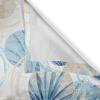 Ambesonne Floral Boho Grommet Curtain, Simple Design Delicate Flower Silhouettes Neutral Colors Exotics Art, Decorative 2-Panel Window Drapes for Bedroom Living Room, 50″ x 108″, Dark Indigo Pale Blue(Pale Mustard and Sky Blue)