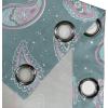 Ambesonne Floral Boho Grommet Curtain, Simple Design Delicate Flower Silhouettes Neutral Colors Exotics Art, Decorative 2-Panel Window Drapes for Bedroom Living Room, 50″ x 108″, Dark Indigo Pale Blue(Cadet Blue Pastel Pink)