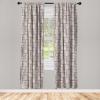 Ambesonne Gothic Curtains, Vintage Baroque Floral Skulls with Garden Flowers Flourishing Leaves, Window Treatments 2 Panel Set for Living Room Bedroom, Pair of – 28″ x 95″, Charcoal Grey and Dark Tan(Warm Taupe and Dark Tan)