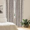 Ambesonne Gothic Curtains, Vintage Baroque Floral Skulls with Garden Flowers Flourishing Leaves, Window Treatments 2 Panel Set for Living Room Bedroom, Pair of – 28″ x 95″, Charcoal Grey and Dark Tan(Pale Grey Camel)