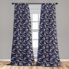 Ambesonne Gothic Curtains, Vintage Baroque Floral Skulls with Garden Flowers Flourishing Leaves, Window Treatments 2 Panel Set for Living Room Bedroom, Pair of – 28″ x 95″, Charcoal Grey and Dark Tan(Night Blue Salmon Ivory)