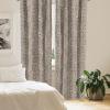 Ambesonne Gothic Curtains, Vintage Baroque Floral Skulls with Garden Flowers Flourishing Leaves, Window Treatments 2 Panel Set for Living Room Bedroom, Pair of – 28″ x 95″, Charcoal Grey and Dark Tan(Pastel Brown Cadet Blue)