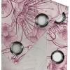 Ambesonne Hawaii Themed Grommet Curtain, Tropical Leaves Pattern with Neutral Colors Boho Summer Print, Decorative 2-Panel Window Drapes for Bedroom Living Room, 50″ x 54″, Pale Vermilion Seal Brown(Rose Pale Pink Dried Rose)