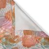 Ambesonne Hawaii Themed Grommet Curtain, Tropical Leaves Pattern with Neutral Colors Boho Summer Print, Decorative 2-Panel Window Drapes for Bedroom Living Room, 50″ x 54″, Pale Vermilion Seal Brown(Burnt Sienna Pale Pink)