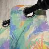 Ambesonne Hawaii Themed Grommet Curtain, Tropical Leaves Pattern with Neutral Colors Boho Summer Print, Decorative 2-Panel Window Drapes for Bedroom Living Room, 50″ x 54″, Pale Vermilion Seal Brown(Sea Green Mustard Violet)