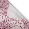 Ambesonne Hawaii Themed Grommet Curtain, Tropical Leaves Pattern with Neutral Colors Boho Summer Print, Decorative 2-Panel Window Drapes for Bedroom Living Room, 50″ x 54″, Pale Vermilion Seal Brown(Rose Pale Pink Dried Rose)