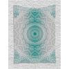 Ambesonne Hippie Tapestry, Modern Goth Scene of Wingy Skeleton Moon and Roundy Flowers Boho Dreamy, Fabric Wall Hanging Decor for Bedroom Living Room Dorm, 28″ X 23″, Eggshell Shamrock Green(Teal Grey)