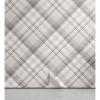 Ambesonne Beige Tan Peel & Stick Wallpaper for Home, Plaid Retro Style Checkered Rustic Gingham Pattern Repeated Design, Self-Adhesive Living Room Kitchen Accent, 13″ x 72″, Pale Eggshell Taupe Grey