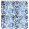 Ambesonne Cartoon Shower Curtain, Curious Panda on an Exotic Branch Asian Bear Jungle Woods Illustration, Cloth Fabric Bathroom Decor Set with Hooks, 69″ W x 75″ L, Fern Green White Black(Azure Blue)