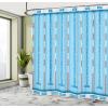 Ambesonne Cartoon Shower Curtain, Curious Panda on an Exotic Branch Asian Bear Jungle Woods Illustration, Cloth Fabric Bathroom Decor Set with Hooks, 69″ W x 75″ L, Fern Green White Black(Aqua Red and White)