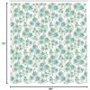 Ambesonne Cartoon Shower Curtain, Jolly Frog with Greater Eye Lizard Gecko Smily Childish Funny Cartoon Artwork, Cloth Fabric Bathroom Decor Set with Hooks, 69″ W x 70″ L, Green Fern(Blue Green)