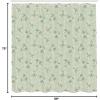 Ambesonne Cartoon Shower Curtain, Jolly Frog with Greater Eye Lizard Gecko Smily Childish Funny Cartoon Artwork, Cloth Fabric Bathroom Decor Set with Hooks, 69″ W x 70″ L, Green Fern(Sage Green)