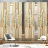 Ambesonne Cats Curtains, Funny Colorful Graphic Kittens Cartoon Style Boys Girls Playroom, Window Treatments 2 Panel Set for Living Room Bedroom, Pair of – 28″ x 63″, Cream Orange(Salmon and Pale Reseda Green)