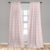 Ambesonne Cats Curtains, Funny Colorful Graphic Kittens Cartoon Style Boys Girls Playroom, Window Treatments 2 Panel Set for Living Room Bedroom, Pair of – 28″ x 63″, Cream Orange(Vermilion White)