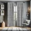 Ambesonne Cats Curtains, Funny Colorful Graphic Kittens Cartoon Style Boys Girls Playroom, Window Treatments 2 Panel Set for Living Room Bedroom, Pair of – 28″ x 63″, Cream Orange(Black)