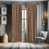 Ambesonne Cats Curtains, Funny Colorful Graphic Kittens Cartoon Style Boys Girls Playroom, Window Treatments 2 Panel Set for Living Room Bedroom, Pair of – 28″ x 63″, Cream Orange(Orange Black)