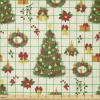 Ambesonne I Love You Fabric by The Yard, Hand Writing with Infinity Romantic Red Hearts Valentines Day Theme, Stretch Knit Fabric for Clothing Sewing and Arts Crafts, 1 Yard, Black and White(Olive Green)