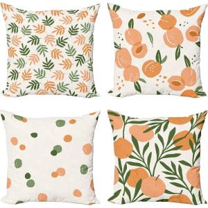 Ambesonne Alice in Wonderland Throw Pillow Cushion Cover Pack of 2, Rabbit Motion Cups Hearts and Flower Character Alice Cartoon Style, Zippered Double-Side Digital Print Decor, 18″, Black Blue(Salmon Forest Green)