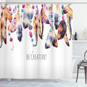 Ambesonne Cartoon Shower Curtain, Curious Panda on an Exotic Branch Asian Bear Jungle Woods Illustration, Cloth Fabric Bathroom Decor Set with Hooks, 69″ W x 75″ L, Fern Green White Black(White Brown)