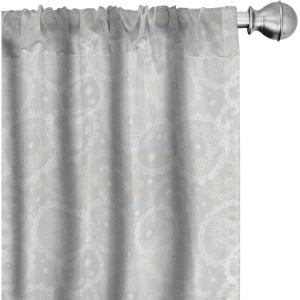 Ambesonne Cats Curtains, Funny Colorful Graphic Kittens Cartoon Style Boys Girls Playroom, Window Treatments 2 Panel Set for Living Room Bedroom, Pair of – 28″ x 63″, Cream Orange(Grey Ivory)