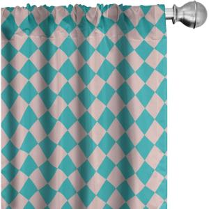 Ambesonne Cats Curtains, Funny Colorful Graphic Kittens Cartoon Style Boys Girls Playroom, Window Treatments 2 Panel Set for Living Room Bedroom, Pair of – 28″ x 63″, Cream Orange(Turquoise Lilac)