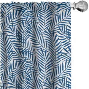 Ambesonne Cats Curtains, Funny Colorful Graphic Kittens Cartoon Style Boys Girls Playroom, Window Treatments 2 Panel Set for Living Room Bedroom, Pair of – 28″ x 63″, Cream Orange(White and Blue)