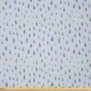 Ambesonne I Love You Fabric by The Yard, Hand Writing with Infinity Romantic Red Hearts Valentines Day Theme, Stretch Knit Fabric for Clothing Sewing and Arts Crafts, 1 Yard, Black and White(Petrol Blue)