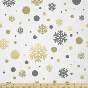 Ambesonne I Love You Fabric by The Yard, Hand Writing with Infinity Romantic Red Hearts Valentines Day Theme, Stretch Knit Fabric for Clothing Sewing and Arts Crafts, 1 Yard, Black and White(Yellow White)