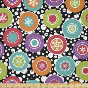 Ambesonne I Love You Fabric by The Yard, Hand Writing with Infinity Romantic Red Hearts Valentines Day Theme, Stretch Knit Fabric for Clothing Sewing and Arts Crafts, 1 Yard, Black and White(Charcoal Grey)