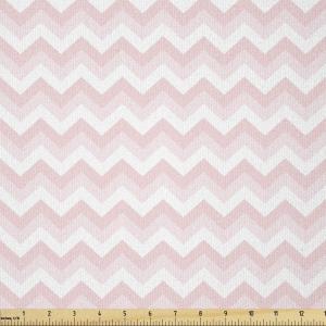 Ambesonne I Love You Fabric by The Yard, Hand Writing with Infinity Romantic Red Hearts Valentines Day Theme, Stretch Knit Fabric for Clothing Sewing and Arts Crafts, 1 Yard, Black and White(White Pink)
