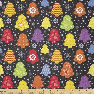 Ambesonne I Love You Fabric by The Yard, Hand Writing with Infinity Romantic Red Hearts Valentines Day Theme, Stretch Knit Fabric for Clothing Sewing and Arts Crafts, 1 Yard, Black and White(Yellow Black)
