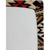 Ambesonne Ethnic 2 Pack Fitted Sheet, Southwestern Themed 3D Motif, Bed Cover All-Round Elastic Deep Pockets 2 Pieces, Package Contains 2 Twin Size Fitted Sheets, Blue Orange Beige(Blue Orange Beige)