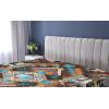 Ambesonne Ethnic 2 Pack Fitted Sheet, Southwestern Themed 3D Motif, Bed Cover All-Round Elastic Deep Pockets 2 Pieces, Package Contains 2 Twin Size Fitted Sheets, Blue Orange Beige(Blue Orange Beige)