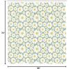 Ambesonne Floral Shower Curtain, Delicate Pink Bouquet of Spring Nature Blossoms Romantic Design Print, Cloth Fabric Bathroom Decor Set with Hooks, 69″ W x 84″ L, Rose Sage Green and White(Pale Green)