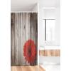 Ambesonne Floral Shower Curtain, Delicate Pink Bouquet of Spring Nature Blossoms Romantic Design Print, Cloth Fabric Bathroom Decor Set with Hooks, 69″ W x 84″ L, Rose Sage Green and White(Brown)