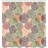 Ambesonne Floral Shower Curtain, Delicate Pink Bouquet of Spring Nature Blossoms Romantic Design Print, Cloth Fabric Bathroom Decor Set with Hooks, 69″ W x 84″ L, Rose Sage Green and White(Pale Caramel)