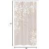 Ambesonne Floral Shower Curtain, Delicate Pink Bouquet of Spring Nature Blossoms Romantic Design Print, Cloth Fabric Bathroom Decor Set with Hooks, 69″ W x 84″ L, Rose Sage Green and White(White Cream)