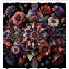 Ambesonne Floral Shower Curtain, Delicate Pink Bouquet of Spring Nature Blossoms Romantic Design Print, Cloth Fabric Bathroom Decor Set with Hooks, 69″ W x 84″ L, Rose Sage Green and White(Purple Black Coral)