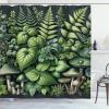 Ambesonne Floral Shower Curtain, Delicate Pink Bouquet of Spring Nature Blossoms Romantic Design Print, Cloth Fabric Bathroom Decor Set with Hooks, 69″ W x 84″ L, Rose Sage Green and White(Pistachio Green)
