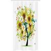 Ambesonne Floral Shower Curtain, Delicate Pink Bouquet of Spring Nature Blossoms Romantic Design Print, Cloth Fabric Bathroom Decor Set with Hooks, 69″ W x 84″ L, Rose Sage Green and White(Green Black)