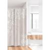 Ambesonne Floral Shower Curtain, Delicate Pink Bouquet of Spring Nature Blossoms Romantic Design Print, Cloth Fabric Bathroom Decor Set with Hooks, 69″ W x 84″ L, Rose Sage Green and White(White Cream)