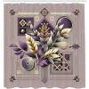 Ambesonne Floral Shower Curtain, Delicate Pink Bouquet of Spring Nature Blossoms Romantic Design Print, Cloth Fabric Bathroom Decor Set with Hooks, 69″ W x 84″ L, Rose Sage Green and White(Mauve Taupe and Eggplant)