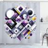 Ambesonne Floral Shower Curtain, Delicate Pink Bouquet of Spring Nature Blossoms Romantic Design Print, Cloth Fabric Bathroom Decor Set with Hooks, 69″ W x 84″ L, Rose Sage Green and White(Purple Orange)