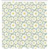 Ambesonne Floral Shower Curtain, Delicate Pink Bouquet of Spring Nature Blossoms Romantic Design Print, Cloth Fabric Bathroom Decor Set with Hooks, 69″ W x 84″ L, Rose Sage Green and White(Pale Green)