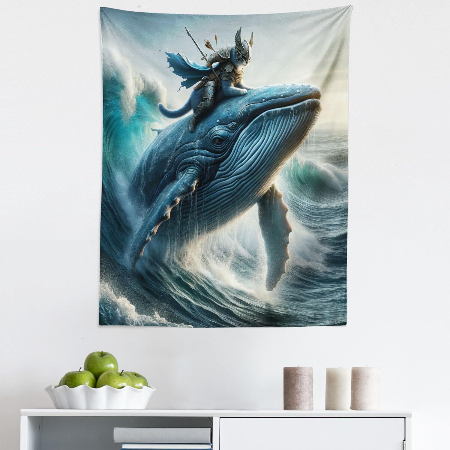 imageAmbesonne Retro Tapestry Angel Greek Muse on NeoClassic Pillars Relic Print Antique Neutral Toned Graphic Print Fabric Wall Hanging Decor for Bedroom Living Room Dorm 23 X 28 WhiteSlate Blue Aqua Blue Grey
