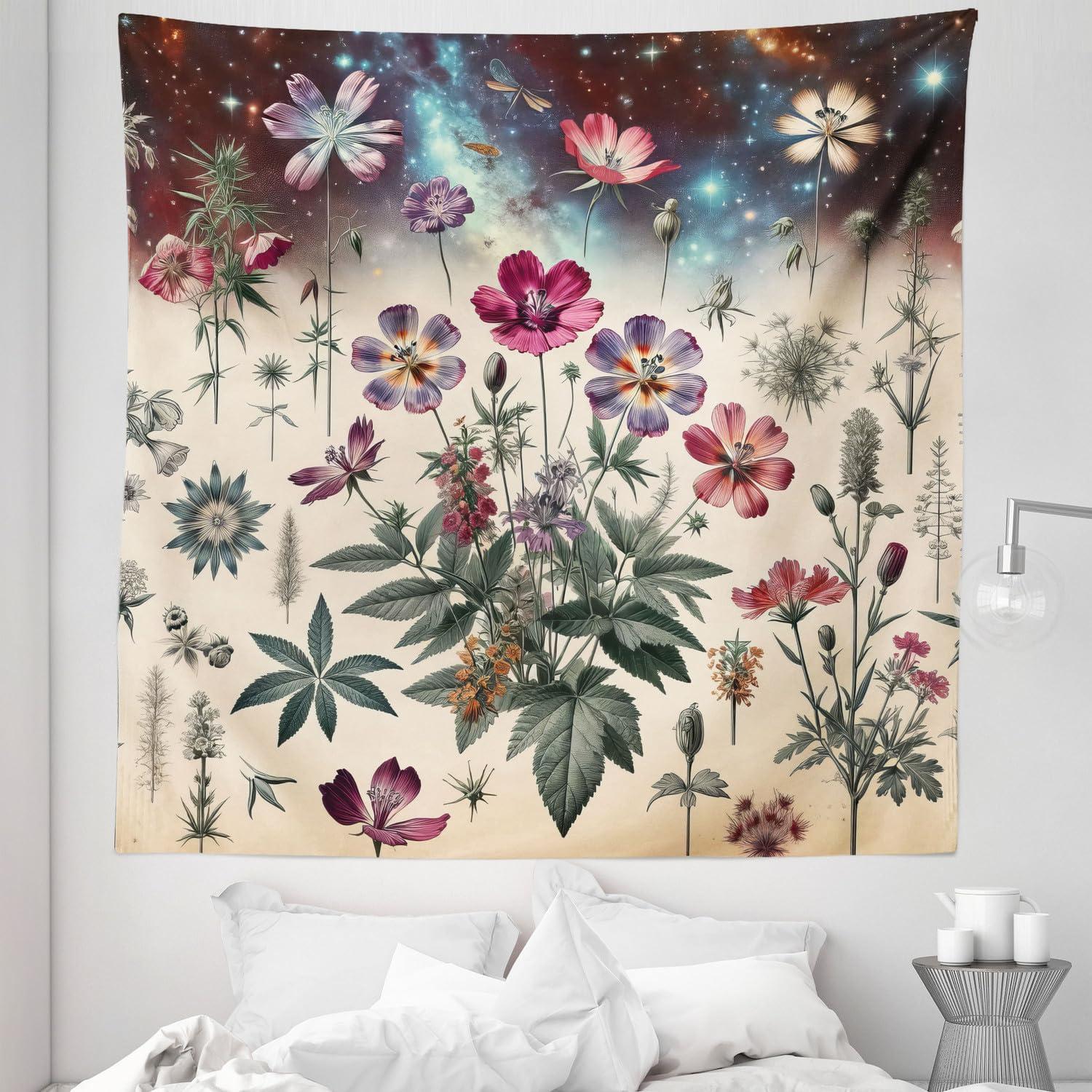 imageAmbesonne Retro Tapestry Angel Greek Muse on NeoClassic Pillars Relic Print Antique Neutral Toned Graphic Print Fabric Wall Hanging Decor for Bedroom Living Room Dorm 23 X 28 WhiteCream Laurel Green