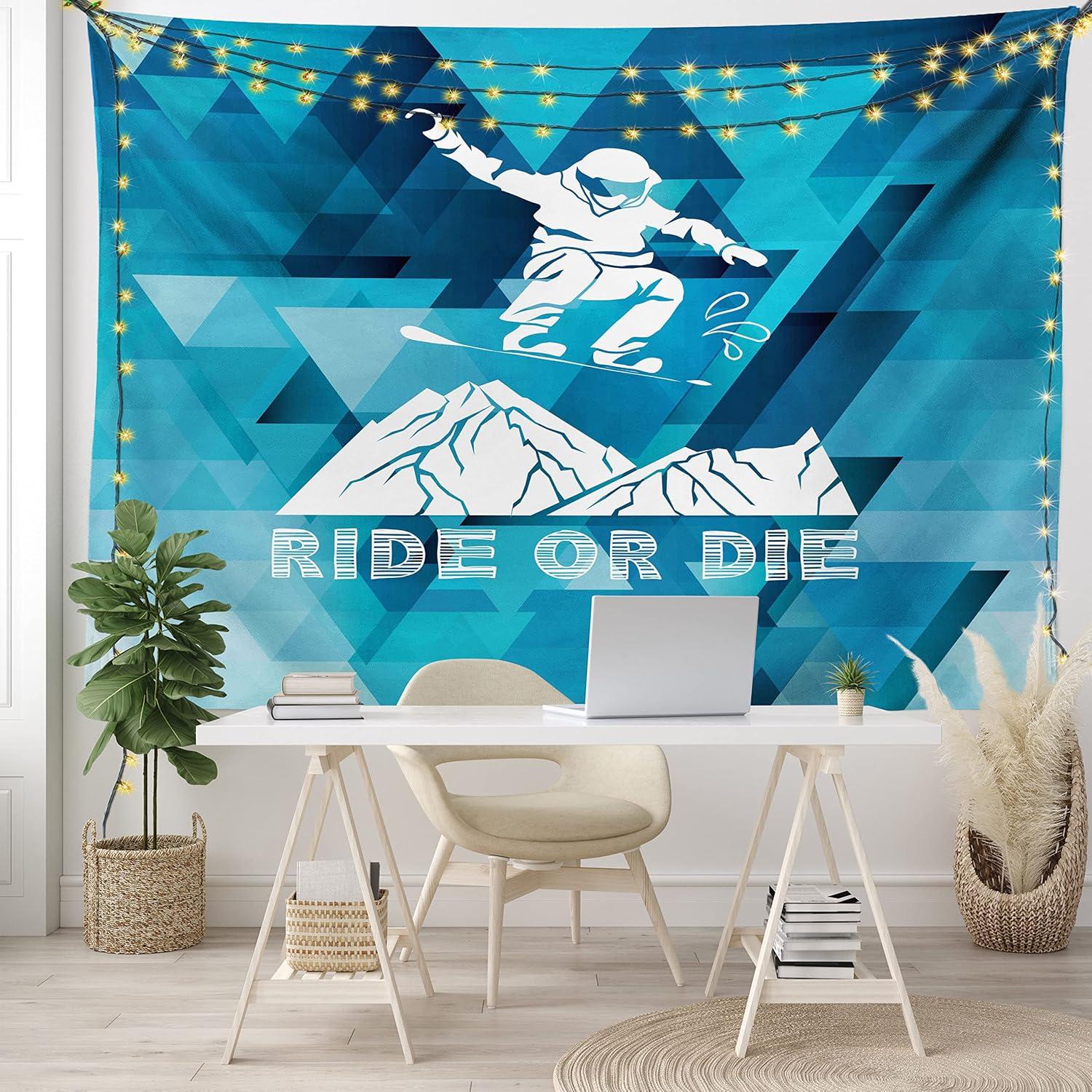 imageAmbesonne Retro Tapestry Angel Greek Muse on NeoClassic Pillars Relic Print Antique Neutral Toned Graphic Print Fabric Wall Hanging Decor for Bedroom Living Room Dorm 23 X 28 WhitePurple Blue White