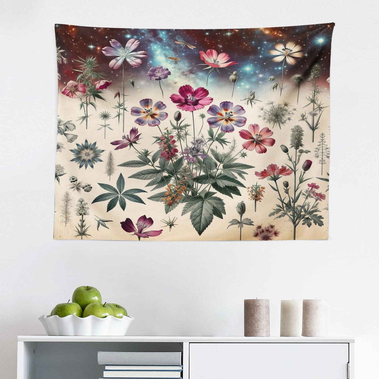 imageAmbesonne Retro Tapestry Angel Greek Muse on NeoClassic Pillars Relic Print Antique Neutral Toned Graphic Print Fabric Wall Hanging Decor for Bedroom Living Room Dorm 23 X 28 WhiteCream Laurel Green